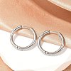 202 Stainless Steel Huggie Hoop Earrings EJEW-F111A-20mm-P01-2