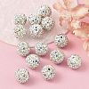 Pave Disco Ball Beads RB-Q195-14mm-AB-4