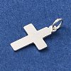 925 Sterling Silver Religion Cross Charms STER-K180-08S-2