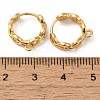Brass Earring Findings KK-O100-02D-G-3