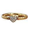 Heart 925 Sterling Silver Micro Pave Clear Cubic Zirconia Finger Rings FS-WGC3F33-04-6