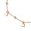 Brass Cable Chain Anklets AJEW-AN00601-02-3