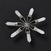 Natural Quartz Crystal 7 Chakra Points Energy Generator DJEW-I016-01P-06-4