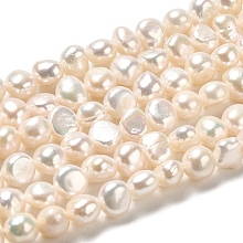 Natural Cultured Freshwater Pearl Beads Strands PEAR-E017-15