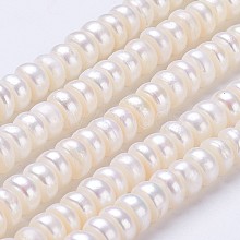 Natural Cultured Freshwater Pearl Beads Strands PEAR-P002-17