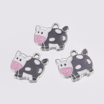 Alloy Enamel Charms X-EA0541Y-1