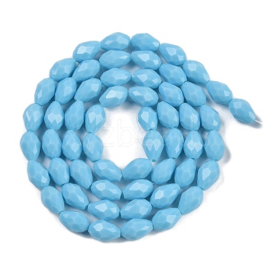 Opaque Solid Color Beads Strands EGLA-N013-P8mm-D10-1