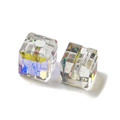 Electroplate Glass Beads EGLA-Z004-04B-05-1
