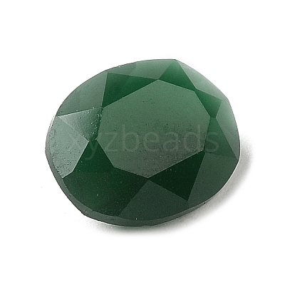 Pointed Back Glass Rhinestone Cabochons GLAA-B012-44B-1