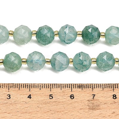Dyed Imitation Jade Glass Beads Strands GL-Z001-02A-10-1