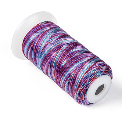 Segment Dyed Round Polyester Sewing Thread OCOR-Z001-B-19-1