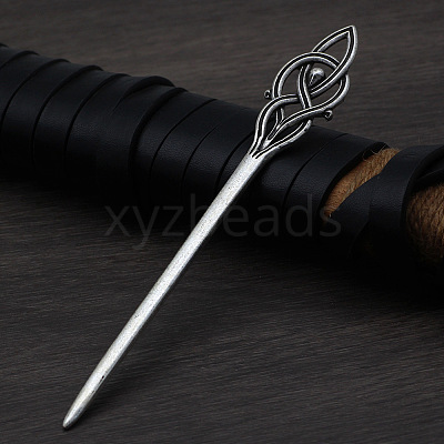 Knot Alloy Hair Sticks PW-WG98666-01-1