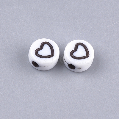 Craft Style Acrylic Beads MACR-T023-24B-1