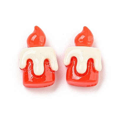 Christmas Theme Opaque Resin Decoden Cabochons CRES-B022-01D-1