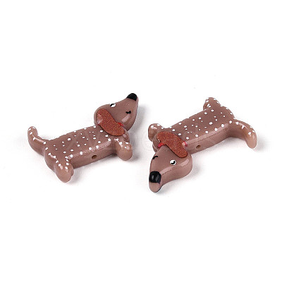 Printed Opaque Resin Beads RESI-N043-04F-1