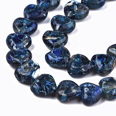 Natural Imperial Jasper Beads Strands X-G-S366-065E-1