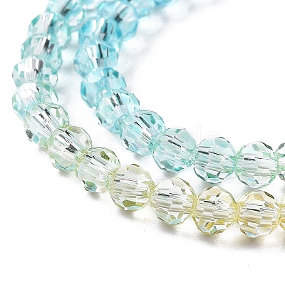 Transparent Glass Beads Strands GLAA-E036-07A-1