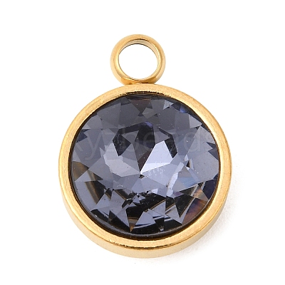 Birthstone Theme June 304 Stainless Steel Pendants STAS-K239-01G-A06-1