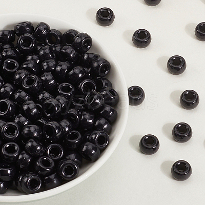 800Pcs Opaque Plastic Beads KY-SP0001-47G-1