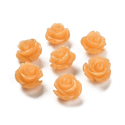 Synthetic Coral Carved Beads CORA-H003-01A-1