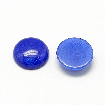 Natural White Jade Cabochons G-R416-14mm-03-1