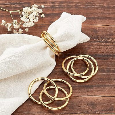 Iron Napkin Rings AJEW-FG0001-65-1