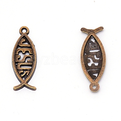 Alloy Pendants PALLOY-WH0087-23B-1
