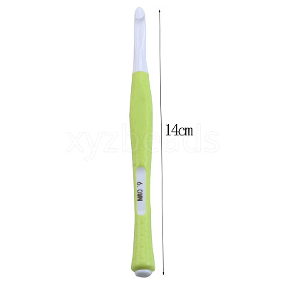 8Pcs TPR Diverse Size Crochet Hooks Set PW-WG61940-01-1