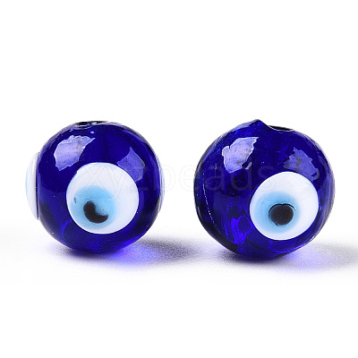 Handmade Lampwork Beads LAMP-T021-06B-1