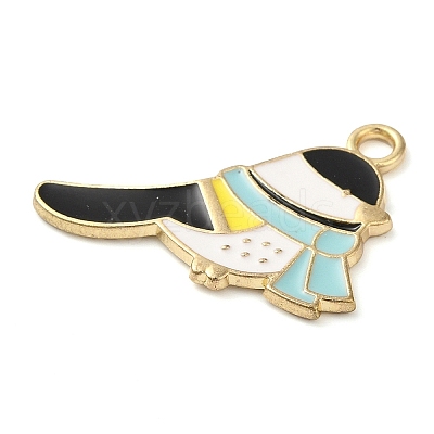 Alloy Enamel Pendants ENAM-U001-03B-G-1