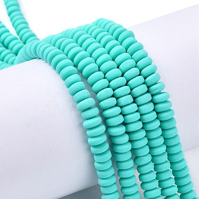 Handmade Polymer Clay Beads Strands CLAY-N008-008G-1