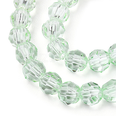 Transparent Glass Beads Strands X-GLAA-E036-07Z-01-1