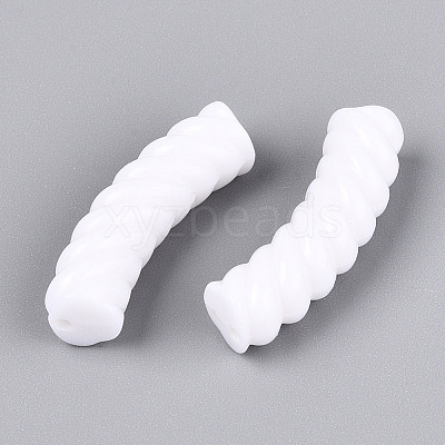 Opaque Acrylic Beads X-OACR-A016-03K-1