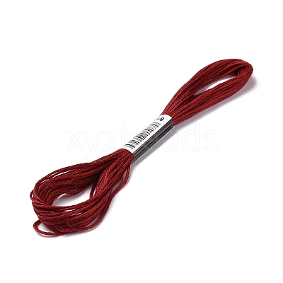 50 Skeins 50 Colors 6-Ply Polyester Embroidery Floss X1-OCOR-G010-02-1