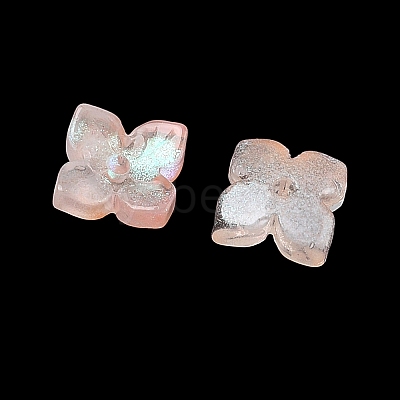 Dyed & Heated Glass Bead Caps GLAA-Z019-01I-1