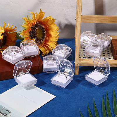 Transparent Acrylic Ring Storage Boxes FIND-WH0420-122A-1