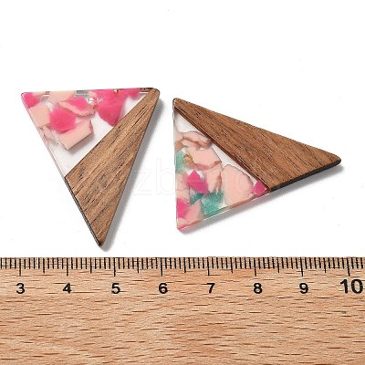 Resin and Walnut Pendants FIND-R051-01H-1