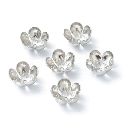 Non-Tarnish 304 Stainless Steel Bead Caps STAS-H149-31P-1