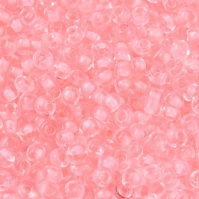 6/0 Transparent Glass Seed Beads SEED-F003-03A-15-1