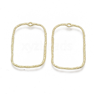 Alloy Open Back Bezel Pendants X-PALLOY-S121-81B-1