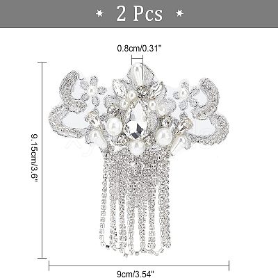 Handicrafted Embroidery Cloth Iron on/Sew on Patches DIY-WH0304-165-1