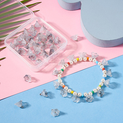 38Pcs Glass Charms GLAA-TADJ0001-19D-1