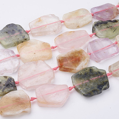 Natural Mixed Gemstone Beads Strands G-K206-18-1
