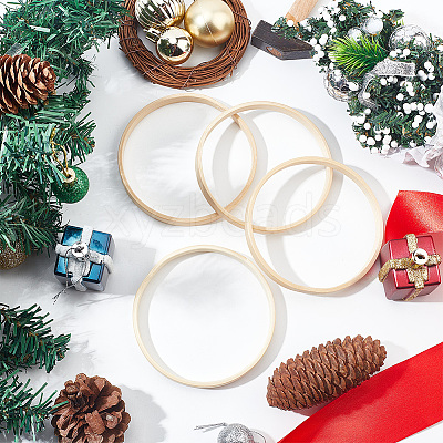 Bamboo Linking Rings LS-FIND-WH0110-744-1