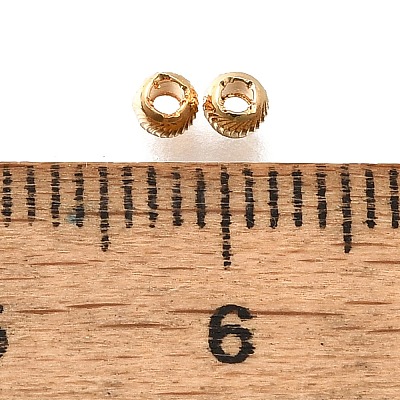 Brass Beads KK-M318-42G-1