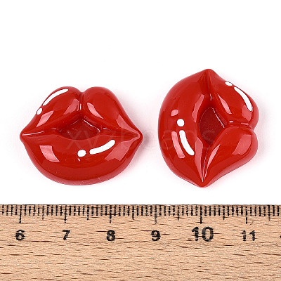 Opaque Resin Cabochons CRES-T025-14A-1