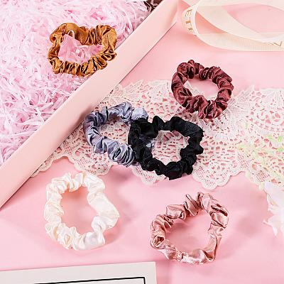 Polyester Hair Accessories OHAR-TADJ0099-02-1