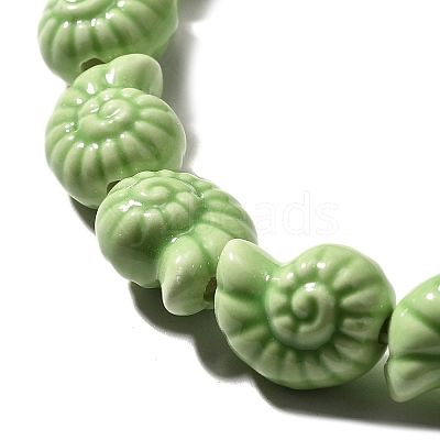 Handmade Porcelain Beads Strands PORC-I028-02C-1