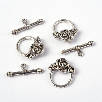 Tibetan Style Toggle Clasps LS-LF0026Y-NF-1