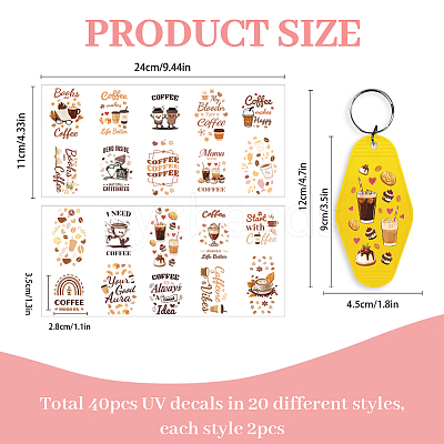 DIY Keychain Making Kits DIY-GO0002-54B-1